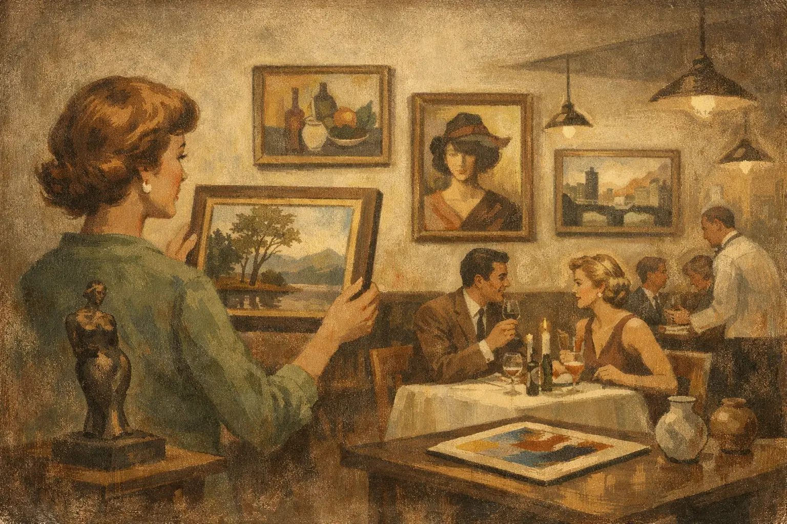 A Guide to Curating Art for Restaurants