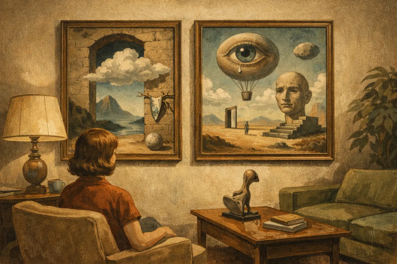 How Surrealism Wall Art Prints Change a Room