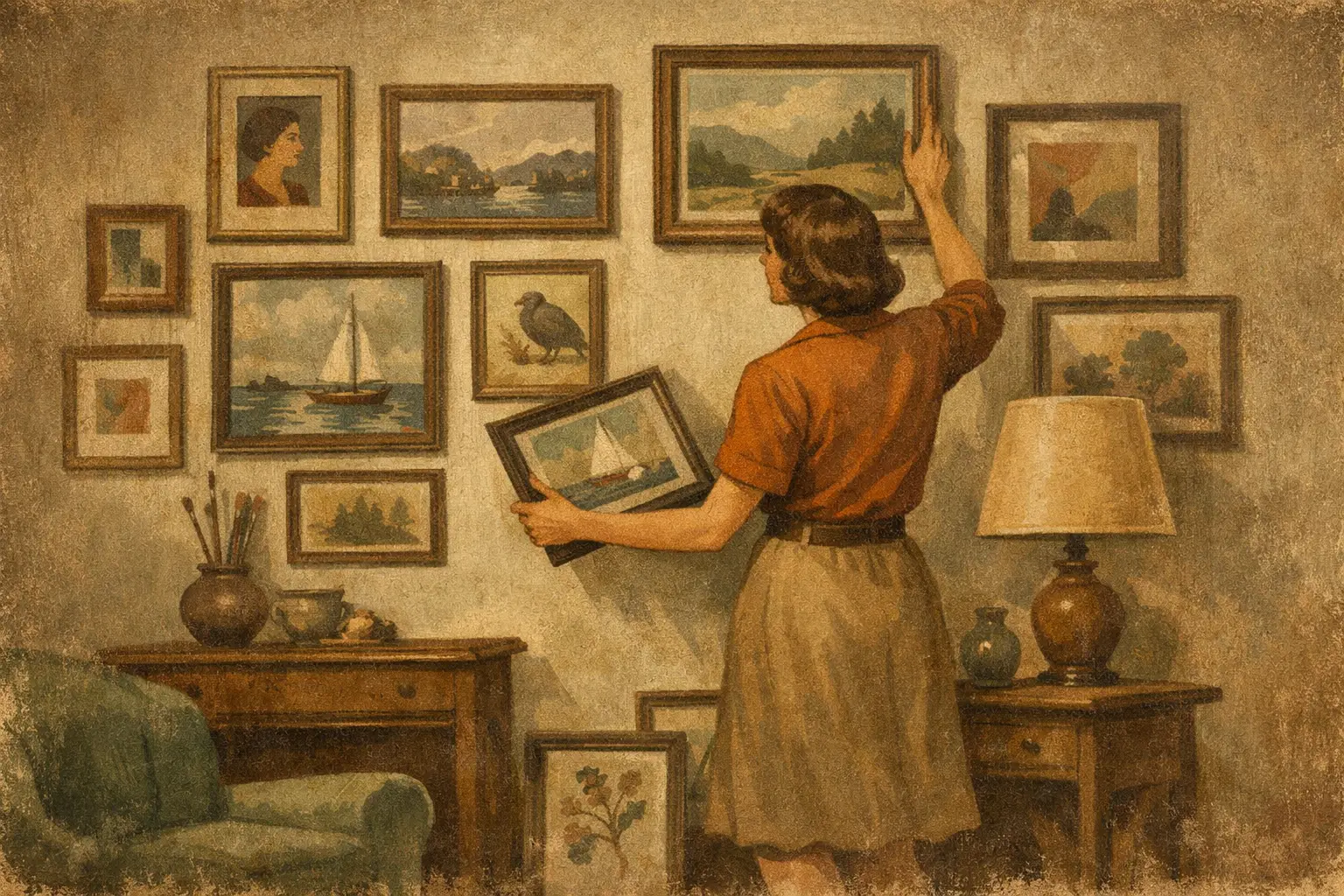 How to Curate a Gallery Wall That Feels Right