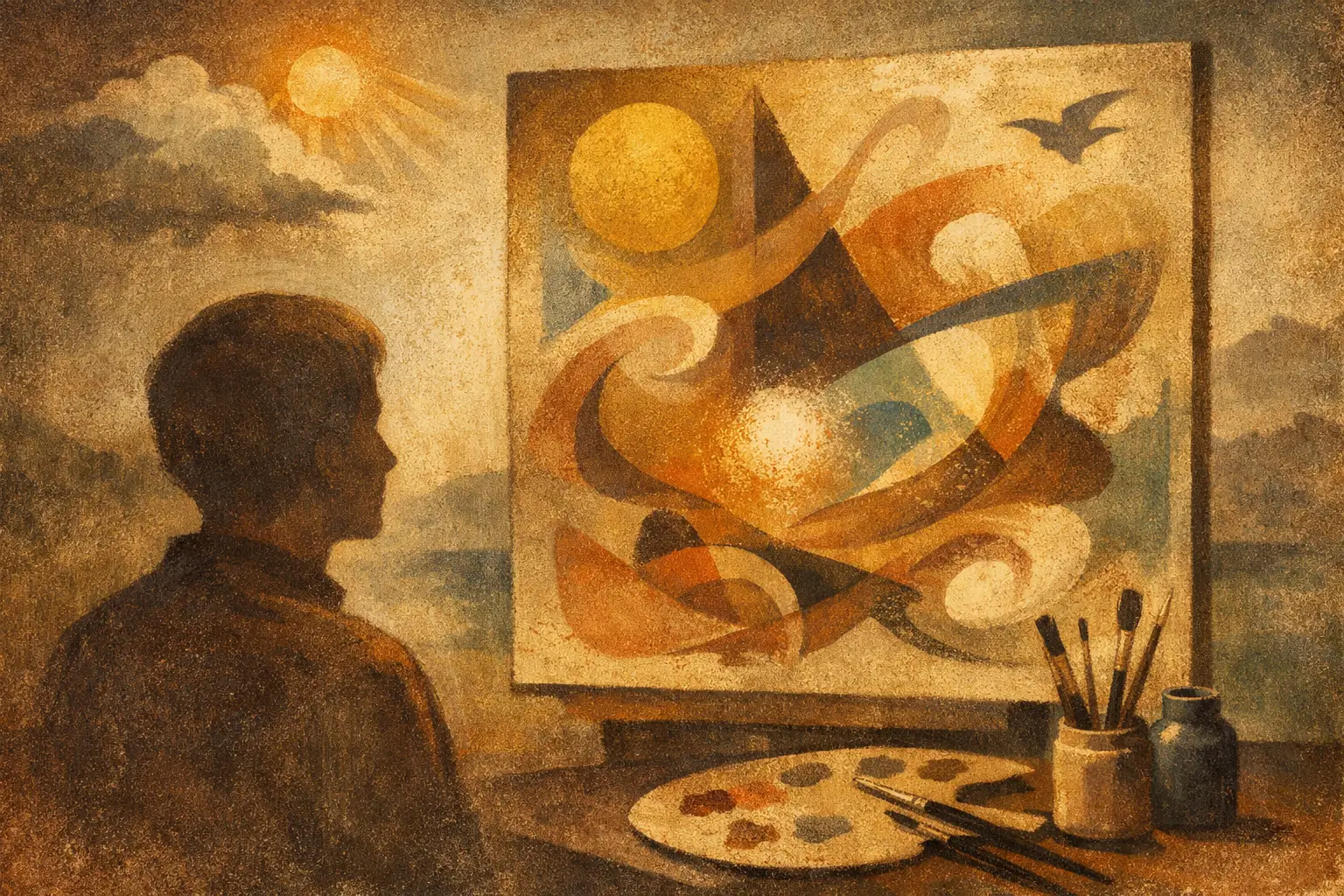 What Spiritual Abstract Painting Really Holds