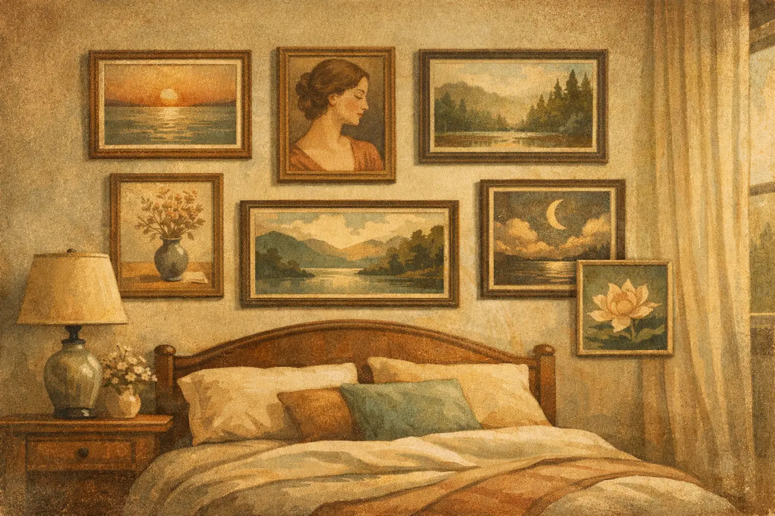 7 Best Art Styles for Serene Bedrooms