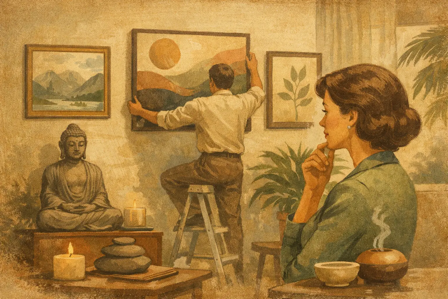 Buying Art for Wellness Spaces That Lasts