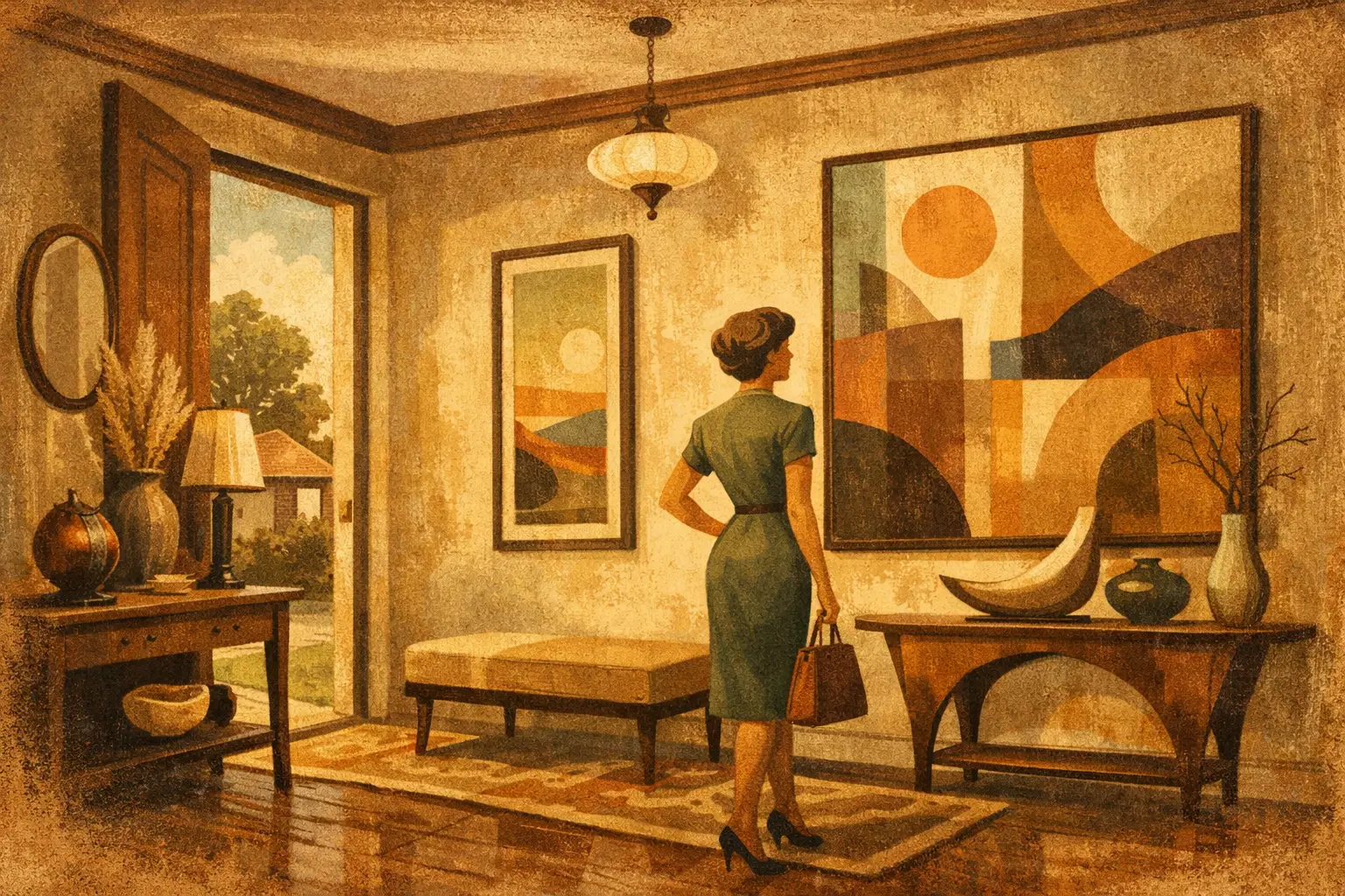 Contemporary Art for Entryways That Sets the Tone