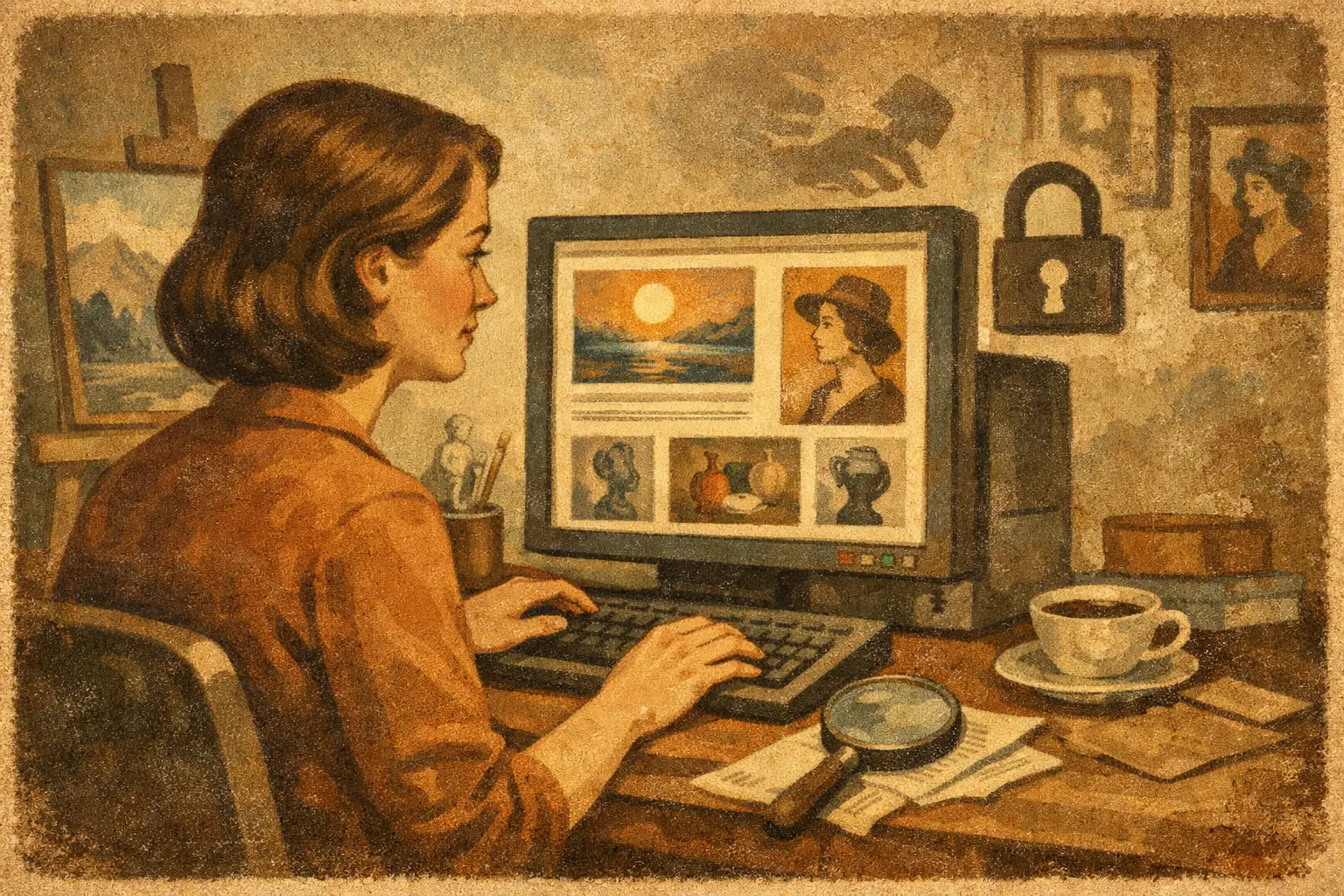 How to Buy Art Online Safely