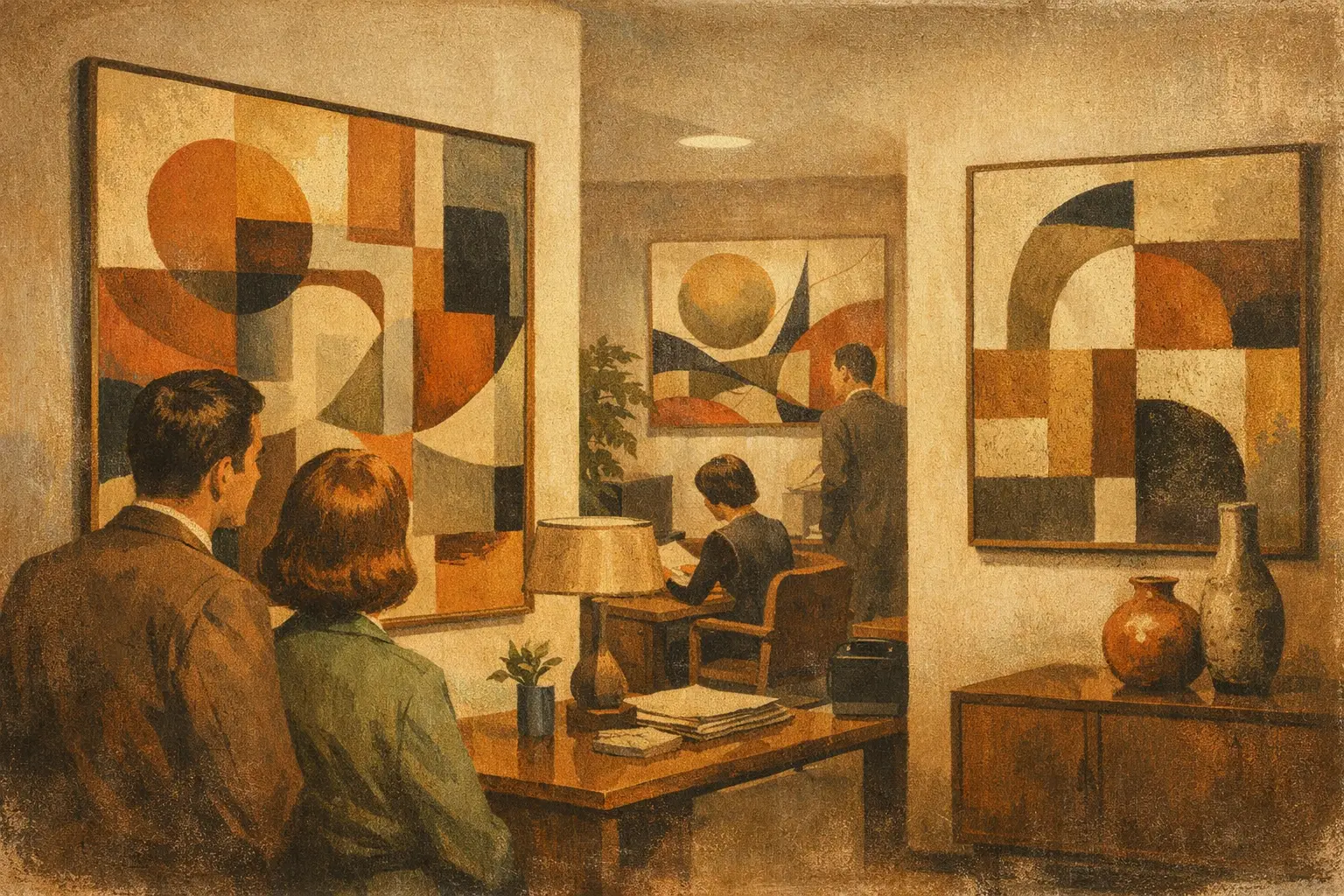Best Abstract Art for Offices That Feel Considered
