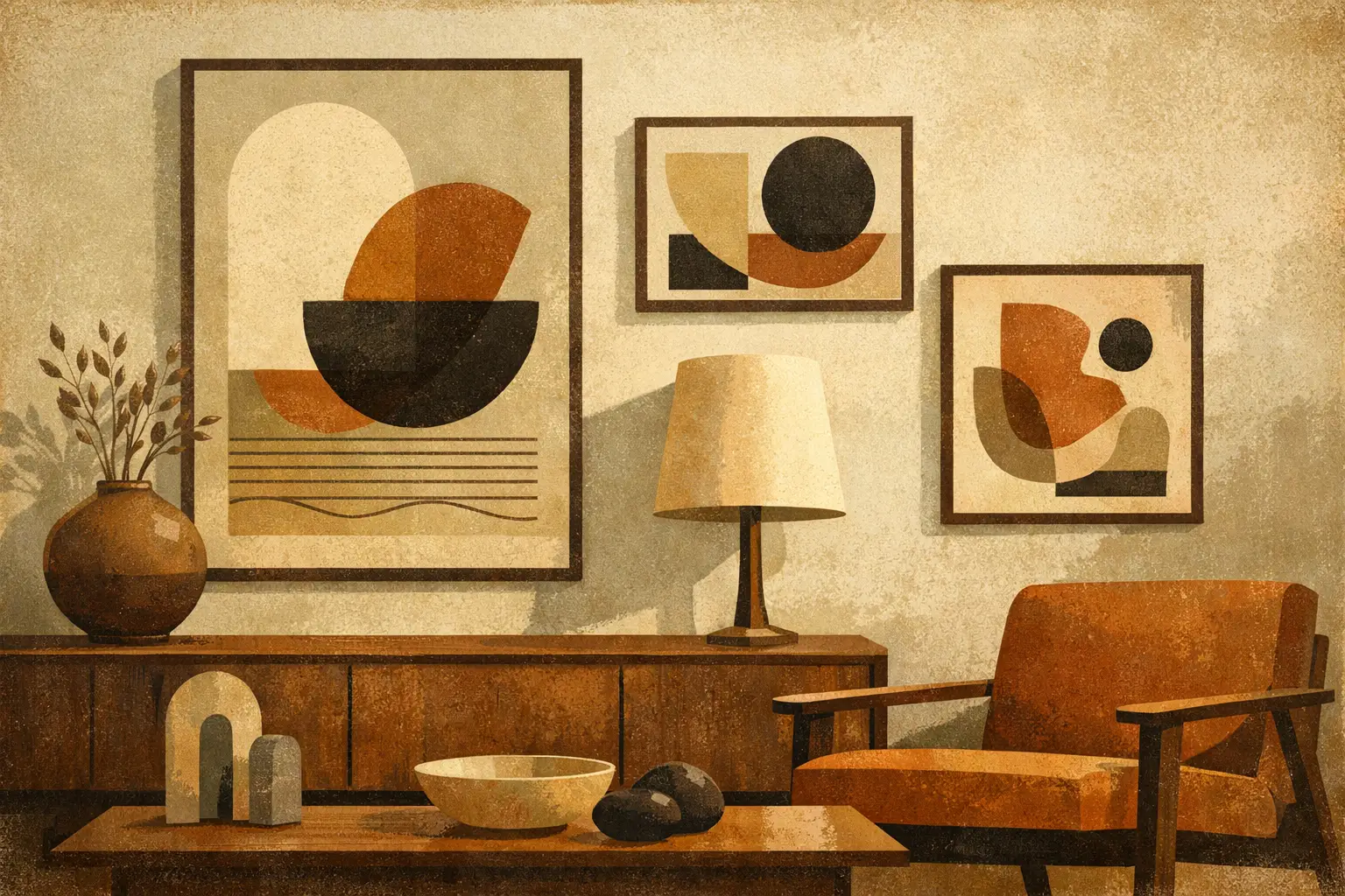 Contemporary Abstract Prints That Hold a Room