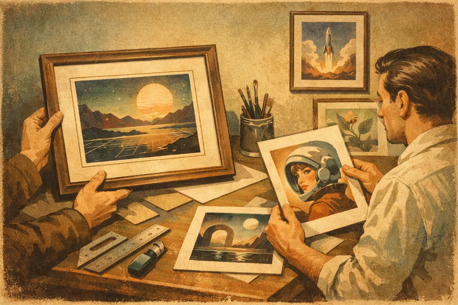 How to Frame Digital Art Prints Well