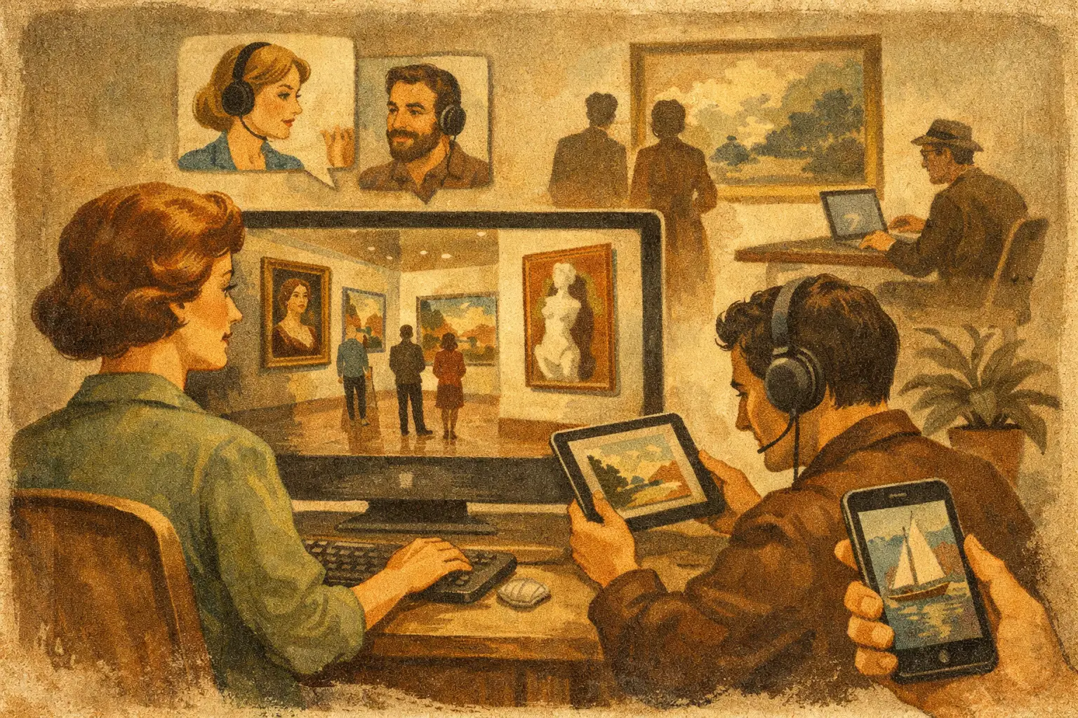 What Makes an Online Art Exhibition Platform Work