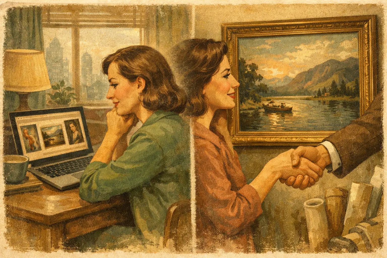 Why Buy Art From Online Galleries With Confidence