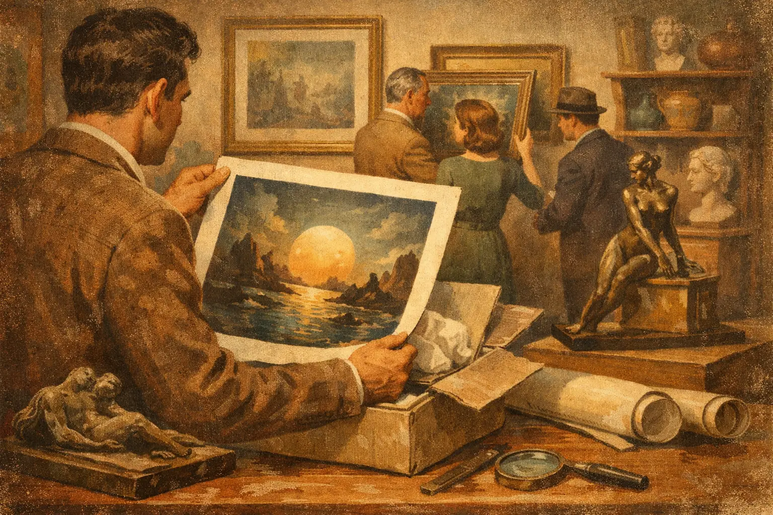 Collector Edition Launch Example for Art Buyers